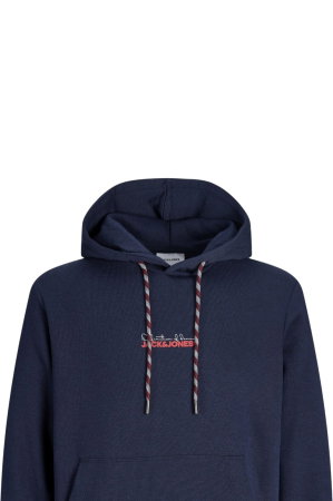 Hanorac JACK &JONES Kendrick Sweat Hood - 12298421-Navy Blazer [3]