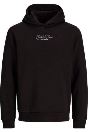 Hanorac JACK &JONES Lalucas Sweat Hood FST - 12312266-Black [1]