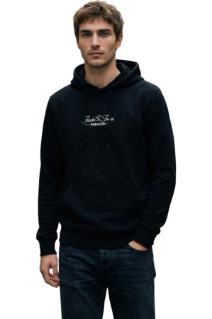 NOUTĂŢI - Hanorac JACK &JONES Lalucas Sweat Hood FST - 12312266-Black