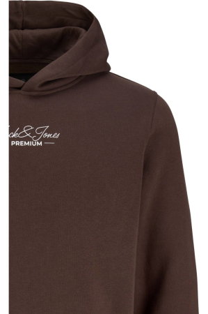Hanorac JACK &JONES Lalucas Sweat Hood FST - 12312266-Chocolate Martini [3]