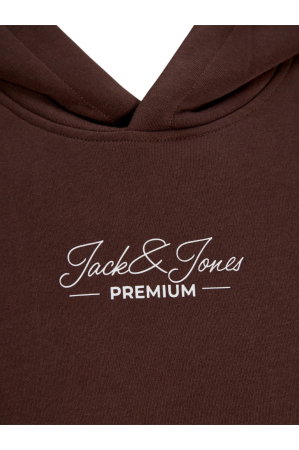 Hanorac JACK &JONES Lalucas Sweat Hood FST - 12312266-Chocolate Martini [2]