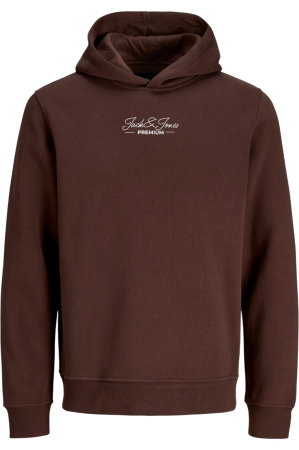 NOUTĂŢI - Hanorac JACK &JONES Lalucas Sweat Hood FST - 12312266-Chocolate Martini
