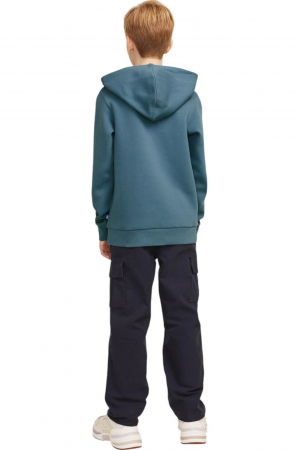 Hanorac JACK &JONES Logo 2 Colours JNR - 12258823-Oceanview [1]