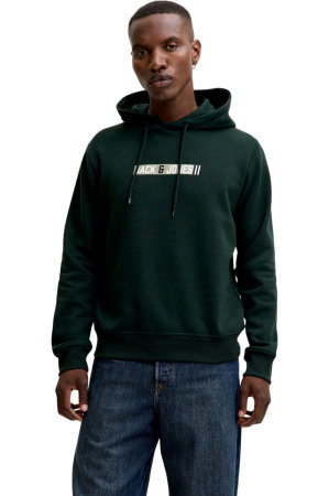BĂRBAŢI - Hanorac JACK &JONES Munk Sweat Hood - 12298432-Scarab