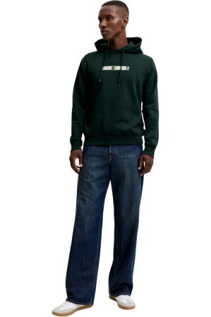 Hanorac JACK &JONES Munk Sweat Hood - 12298432-Scarab [5]