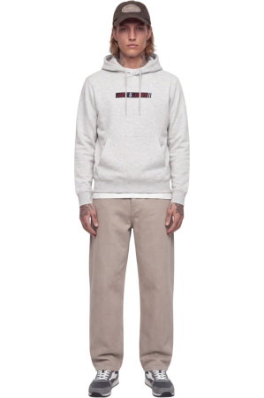 Hanorac JACK &JONES Munk Sweat Hood - 12298432-White Melange [4]