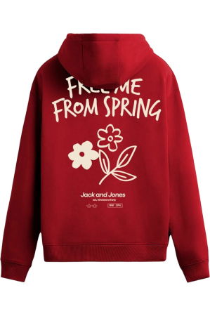 Hanorac JACK &JONES Object Sweat Hood Smu - 12297868-Samba [1]