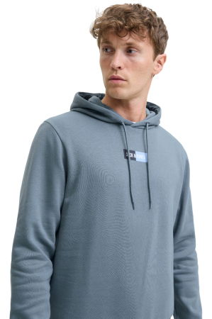 Hanorac JACK &JONES Pan Sweat Hood - 12278618-Stormy Weather [2]