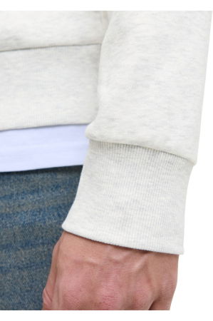 Hanorac JACK &JONES Pan Sweat Hood - 12278618-White Melange [2]