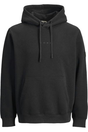 REDUCERI - Hanorac JACK &JONES Point Badge Hood Bf - 12285665-Black
