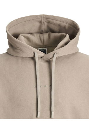 Hanorac JACK &JONES Point Badge Hood Bf - 12285665-Desert Taupe [1]