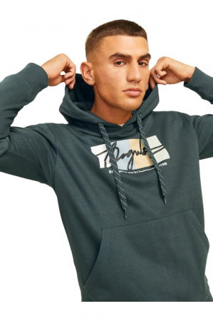 Hanorac JACK &JONES Portland Block - 12262421-Forest River [6]