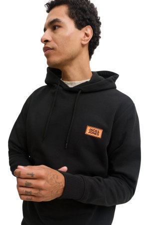 Hanorac JACK &JONES Rush Sweat Hood - 12298428-Black [3]