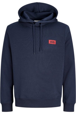 Hanorac JACK &JONES Rush Sweat Hood - 12298428-Navy Blazer [2]