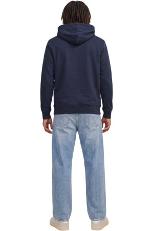 Hanorac JACK &JONES Rush Sweat Hood - 12298428-Navy Blazer [1]