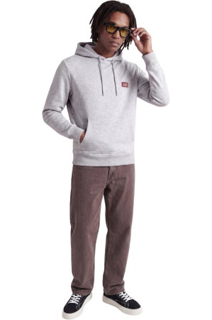Hanorac JACK &JONES Rush Sweat Hood - 12298428-White Melange [3]