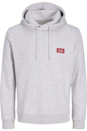 Hanorac JACK &JONES Rush Sweat Hood - 12298428-White Melange [2]