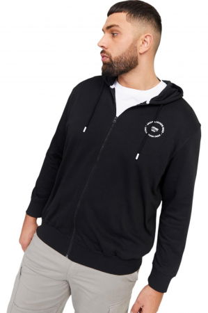 Hanorac JACK &JONES Simon Hood FZ PLS - 12274349-Black [2]