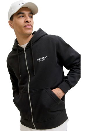 Hanorac JACK &JONES Soho Hood Zip - 12278794-Black [4]