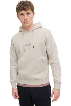 Hanorac JACK &JONES Soho Sweat Hood - 12278789-Moonbeam [4]