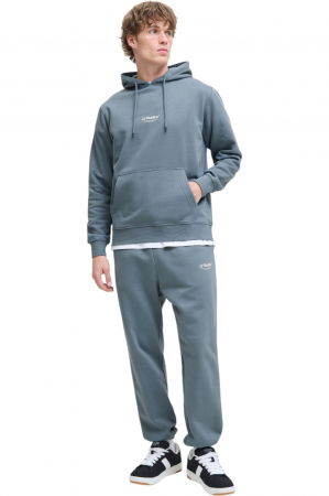 Hanorac JACK &JONES Soho Sweat Hood - 12278789-Stormy Weather [5]