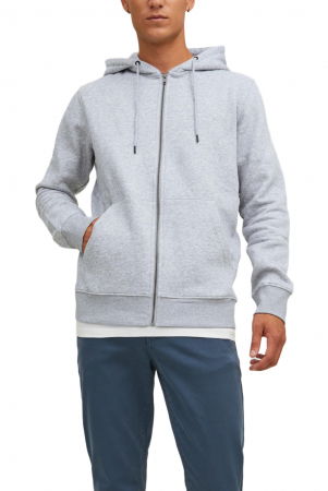 Hanorac JACK &JONES Star Basic - 12210830-Light Grey Melange [4]