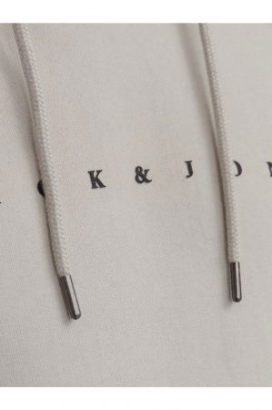 Hanorac JACK &JONES Star JJ Hood - 12233972-Moonbeam [4]