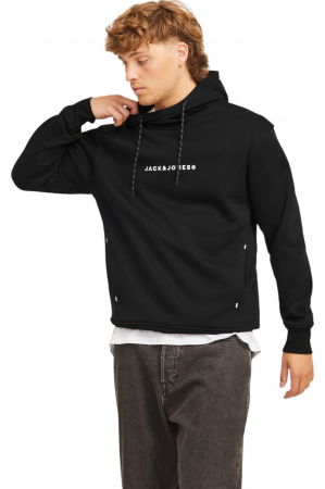 Hanorac JACK &JONES Tree Hood - 12257192-Black [4]
