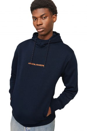 Hanorac JACK &JONES Tree Hood - 12257192-Navy Blazer [5]