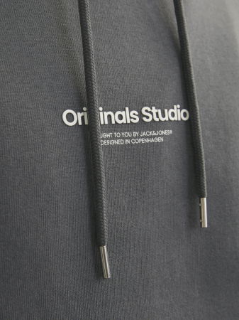 Hanorac JACK &JONES Vesterbro Hood - 12241687-Iron [4]