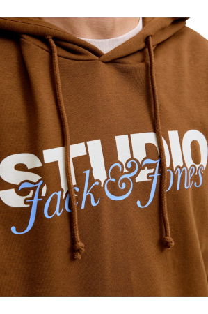 Hanorac JACK &JONES Yuki Sweat Hood BF - 12278611-Monks Robe [3]