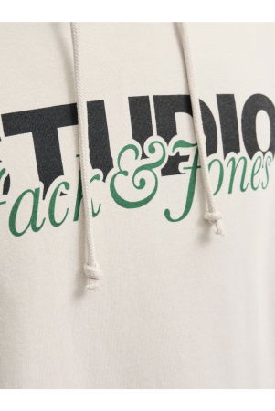 Hanorac JACK &JONES Yuki Sweat Hood BF - 12278611-Moonbeam [2]