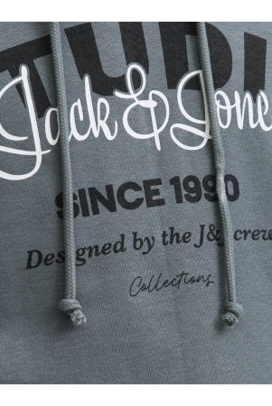 Hanorac JACK &JONES Yuki Sweat Hood BF - 12278611-Stormy Weather [3]