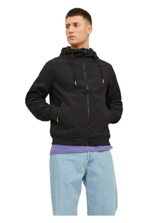 JACHETE ȘI GECI SPORT - Jacheta JACK &JONES Basic Softshell Hood - 12236300-Black