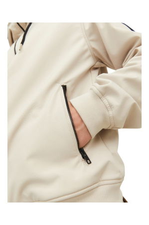 Jacheta JACK &JONES Basic Softshell Hood - 12236300-Moonbeam [2]