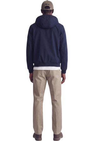 Jacheta JACK &JONES Basic Softshell Hood - 12236300-Sky Captain [1]