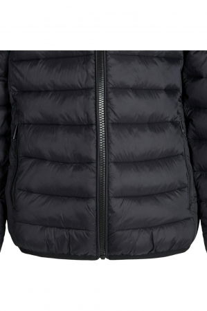 Jacheta JACK &JONES Bradley Light Puffer Hood JNR - 12280991-Black [4]