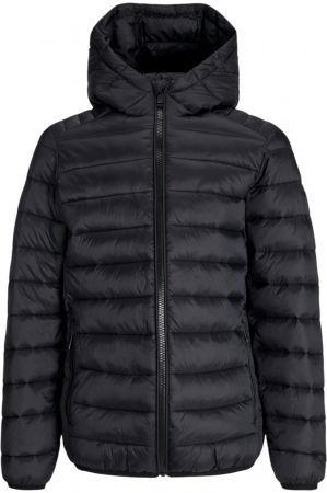 JACHETE ȘI GECI SPORT - Jacheta JACK &JONES Bradley Light Puffer Hood JNR - 12280991-Black