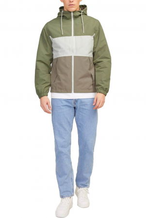 Jacheta JACK &JONES Climb - 12249366-Oil Green [4]