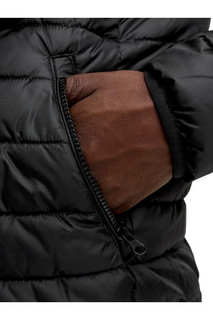 Jacheta JACK &JONES Elvis Light Puffer Collar Pls - 12306169-Black [1]