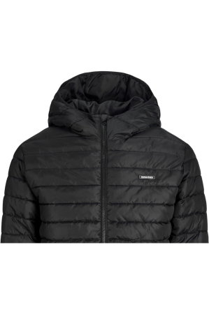 Jacheta JACK &JONES Elvis Light Puffer Hood - 12299198-Black [2]