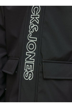 Jacheta JACK &JONES Matt Softshell Hood Sn JNR - 12284629-Black [3]