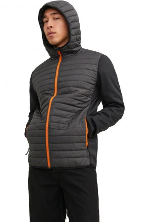 Jacheta JACK &JONES Multi Quilted - 12182242-Asphalt B [2]