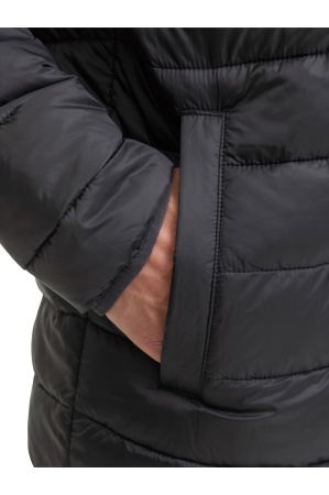 Jacheta JACK &JONES West Light Puffer Hood - 12283196-Black [3]