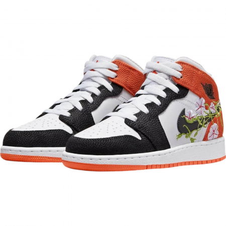 Jordan Jordan 1 Mid SE Basketball Blossom - DQ8390-100 [3]