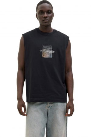 MAIOURI - Maiou JACK &JONES Alma Sleeveless Crew - 12276950-Black