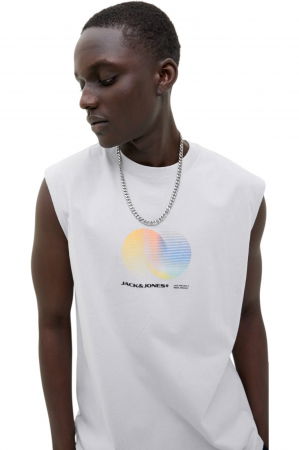 Maiou JACK &JONES Alma Sleeveless Crew - 12276950-Gray Dawn [2]