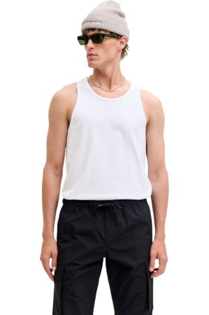 BĂRBAŢI - Maiou JACK &JONES Organic Basic Noos - 12288961-Bright White