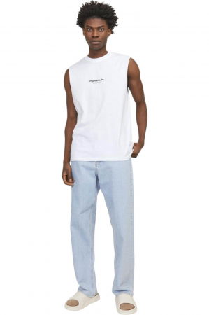 Maiou JACK &JONES Vesterbro SN - 12250430-Bright White [4]