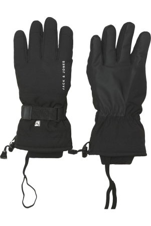 MANUSI - Manusi JACK &JONES Valley Gloves Ski Aw25 - 12284378-Black Beauty 5F